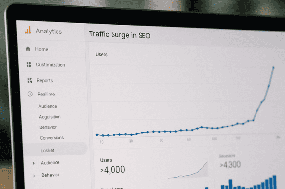 133% Traffic Surge in 3 Months